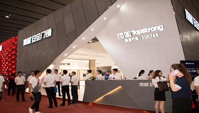 顶固智能锁携新品亮相建博会，全面发力智能锁市场！