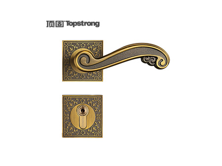 顶固冬梅分体大插芯锁