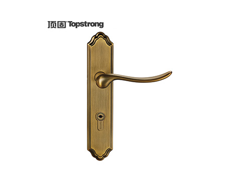 顶固微澜中插芯锁