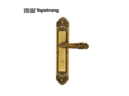 顶固巴洛克大插芯锁