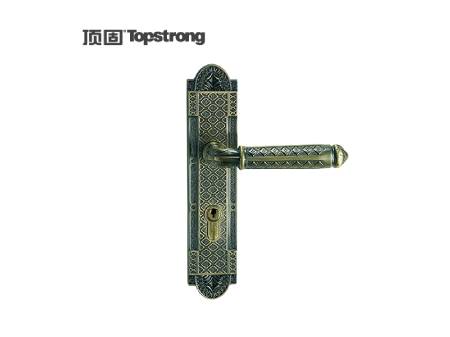 顶固祥云房门插芯锁