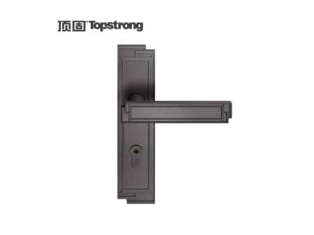 顶固徽檐中插芯锁