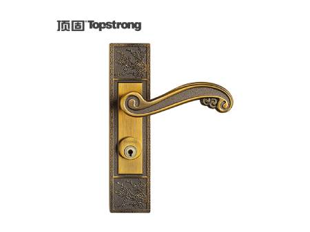 顶固冬梅房门锁