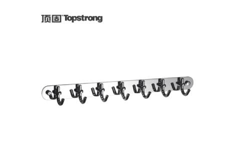 顶固七排衣钩