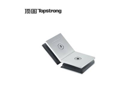 顶固135度浴室玻璃固定座