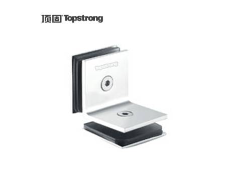 顶固90度浴室玻璃固定座