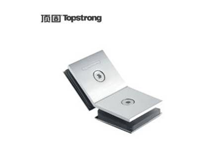 顶固135度浴室玻璃固定座